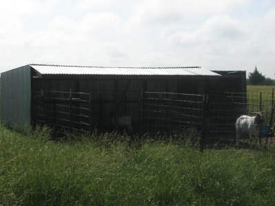 Livestock pens